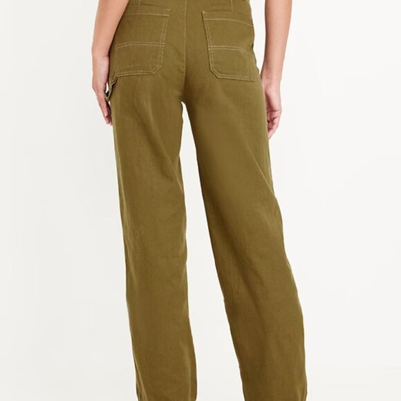 Old Navy - High-Waisted Utility Pants - Picture 2 of 9